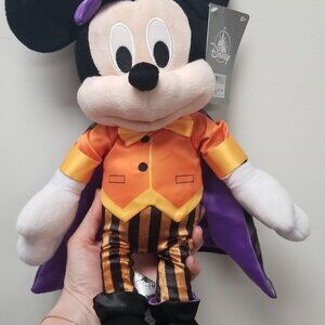 Disney Mickey Mouse Halloween Plush 15" NEW 400936313883
